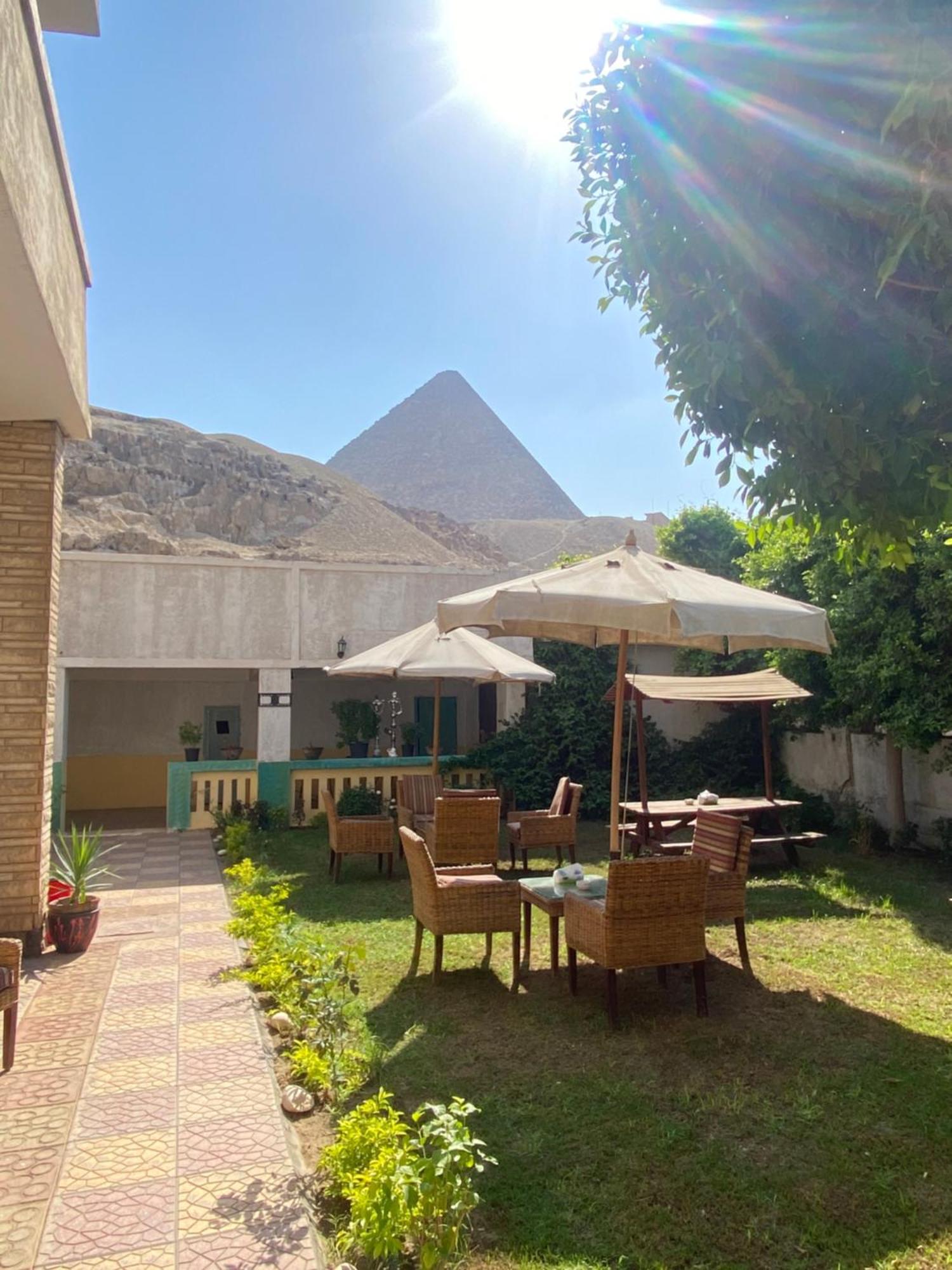 The Grand Pyramids View Hotel Kafret el-Gabal Exteriér fotografie